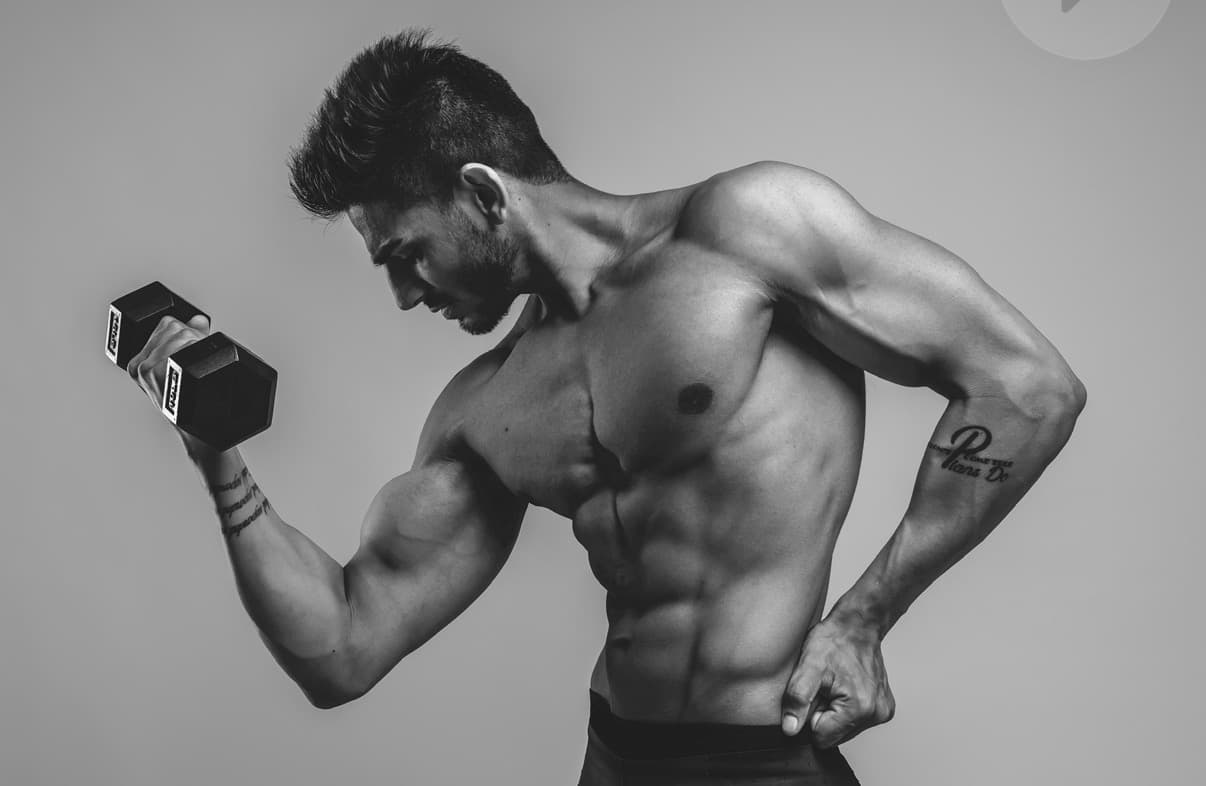 Mohit Malik in athletic coaching stance